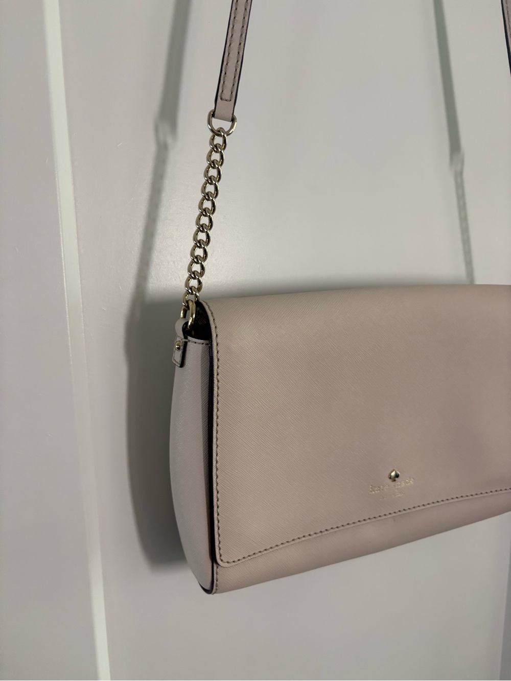 Kate Spade New York Cream / Beige Crossbody Shoulder Bag Magnetic Closure - Picture 2 of 10